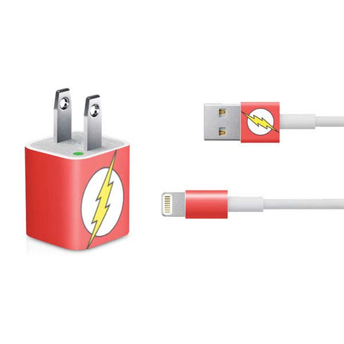 DC Comics The Flash Original Emblem iPhone Charger (5W USB) Skin