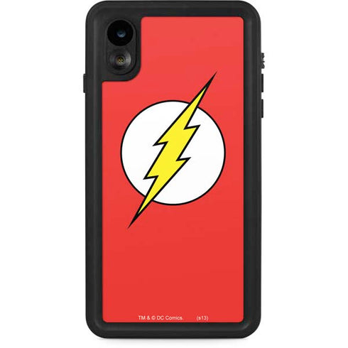 DC Comics The Flash Original Emblem iPhone XR Waterproof Case