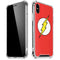 DC Comics The Flash Original Emblem iPhone XS Max Clear Case
