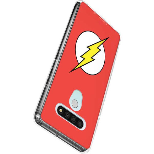 DC Comics The Flash Original Emblem LG Stylo 6 Clear Case