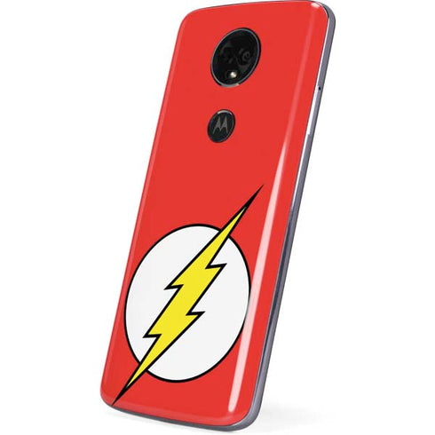 DC Comics The Flash Original Emblem Moto E5 Plus Skin