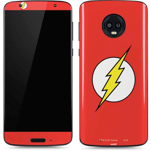 DC Comics The Flash Original Emblem Moto G6 Skin