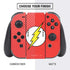 DC Comics The Flash Original Emblem Nintendo Switch Bundle Skin