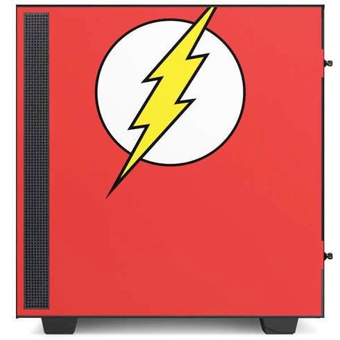 DC Comics The Flash Original Emblem NZXT H510 Compact ATX Mid-Tower Case Skin