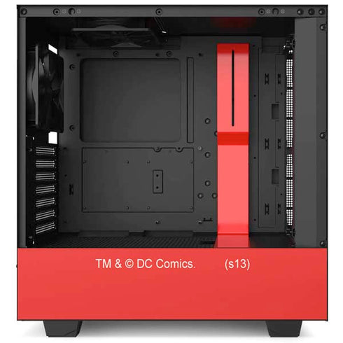 DC Comics The Flash Original Emblem NZXT H510 Compact ATX Mid-Tower Case Skin