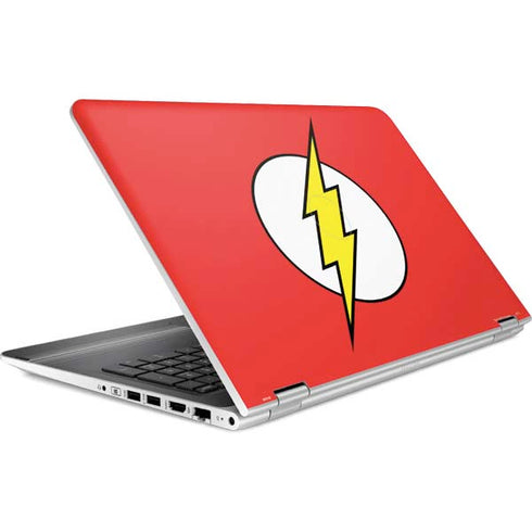DC Comics The Flash Original Emblem HP Pavilion Skin