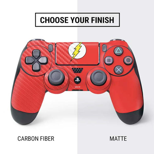 DC Comics The Flash Original Emblem PS4 Controller Skin