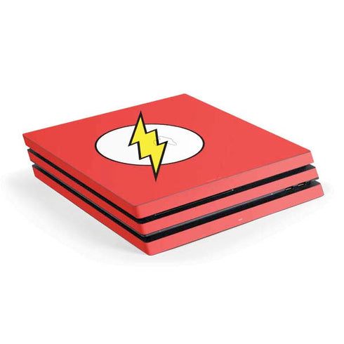 DC Comics The Flash Original Emblem PS4 Pro Console Skin