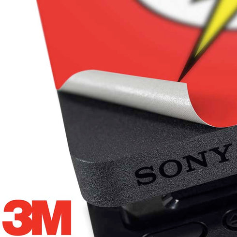 DC Comics The Flash Original Emblem PS4 Slim Bundle Skin