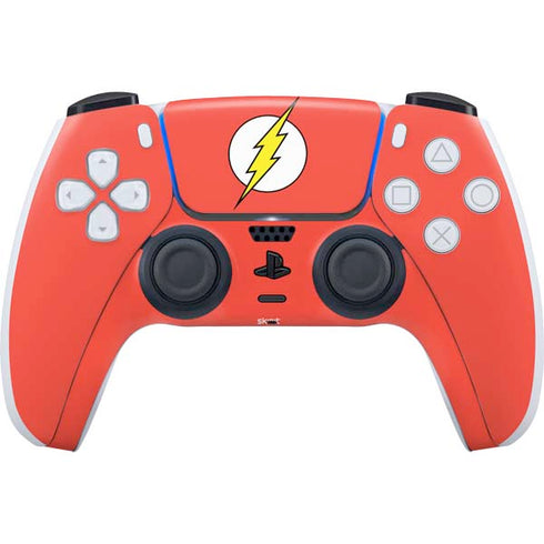DC Comics The Flash Original Emblem PS5 Controller Skin