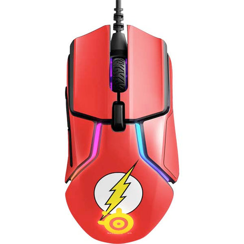 DC Comics The Flash Original Emblem SteelSeries Rival 600 Gaming Mouse Skin