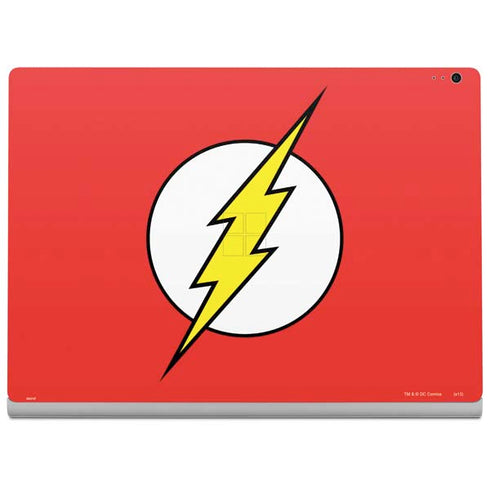 DC Comics The Flash Original Emblem Surface Book 2 13.5in Skin