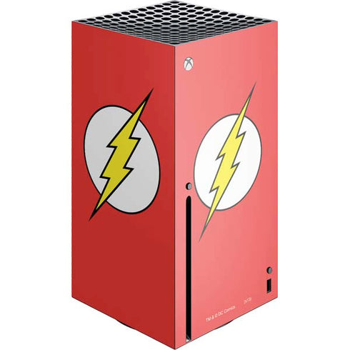 DC Comics The Flash Original Emblem Xbox Series X Console Skin