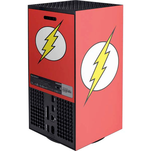 DC Comics The Flash Original Emblem Xbox Series X Console Skin
