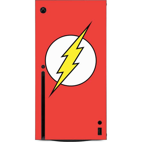 DC Comics The Flash Original Emblem Xbox Series X Console Skin