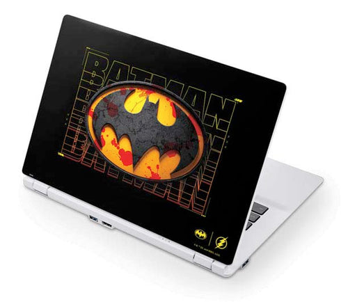 DC Comics The Flash Movie: Batman Bloody Logo Acer Chromebook Skin