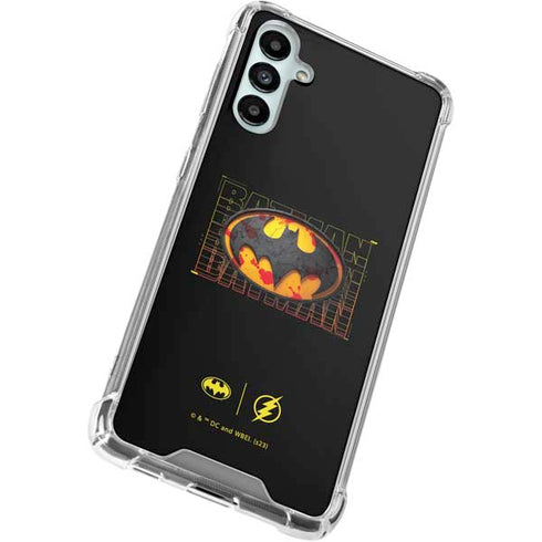 DC Comics The Flash Movie: Batman Bloody Logo Galaxy A15 5G Clear Case