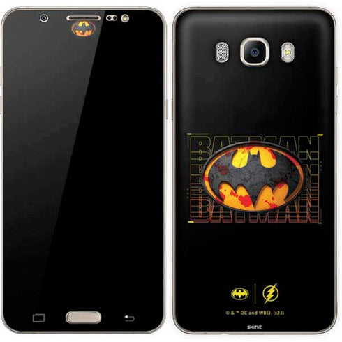 DC Comics The Flash Movie: Batman Bloody Logo Galaxy J7 Skin