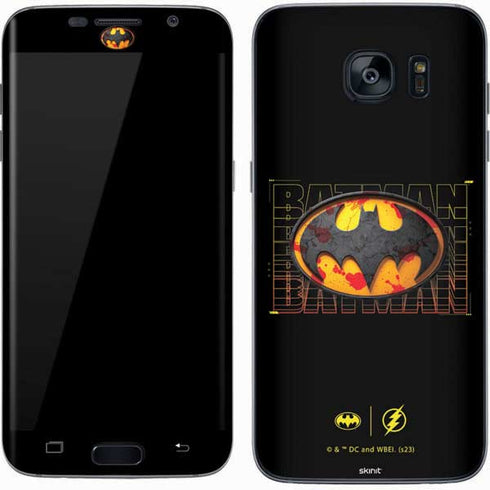 DC Comics The Flash Movie: Batman Bloody Logo Galaxy S7 Skin