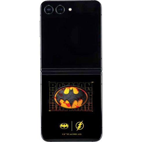 DC Comics The Flash Movie: Batman Bloody Logo Galaxy Z Flip5 5G Skin