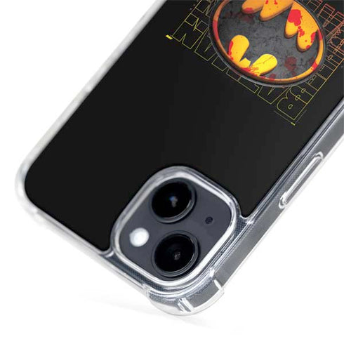 DC Comics The Flash Movie: Batman Bloody Logo iPhone 15 Plus MagSafe Case