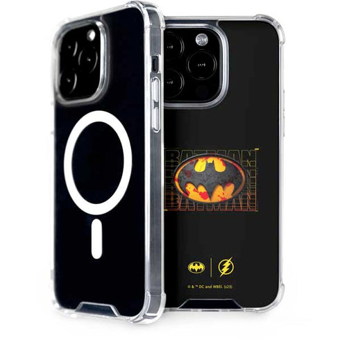 DC Comics The Flash Movie: Batman Bloody Logo iPhone 15 Pro MagSafe Case