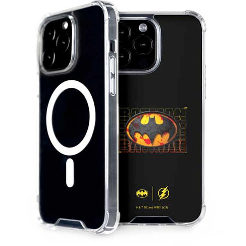 DC Comics The Flash Movie: Batman Bloody Logo iPhone 15 Pro Max MagSafe Case