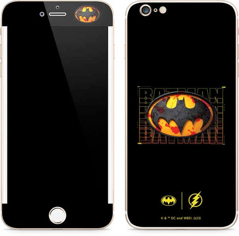 DC Comics The Flash Movie: Batman Bloody Logo iPhone 6/6s Plus Skin
