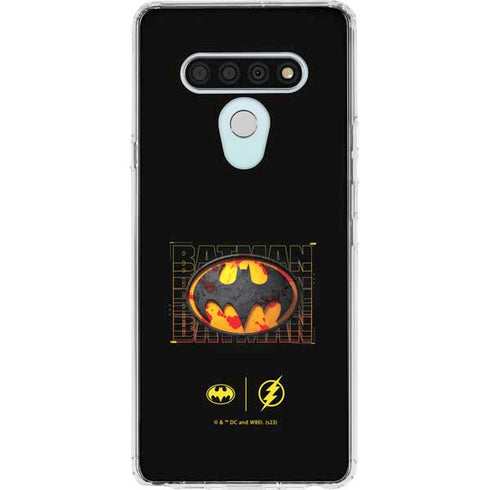 DC Comics The Flash Movie: Batman Bloody Logo LG Stylo 6 Clear Case