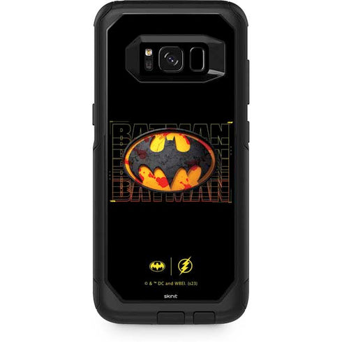 The Flash Movie: Batman Bloody Logo OtterBox Commuter Galaxy S8 Plus Skin
