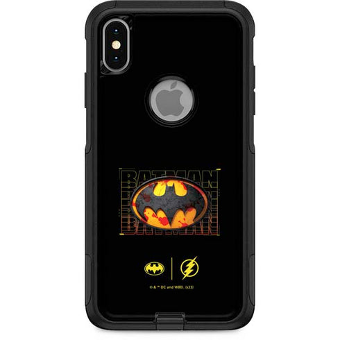 The Flash Movie: Batman Bloody Logo OtterBox Commuter iPhone XS Max Skin