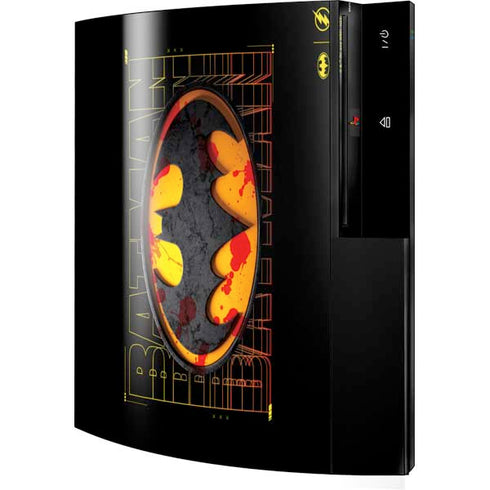 DC Comics The Flash Movie: Batman Bloody Logo Playstation 3 & PS3 Skin