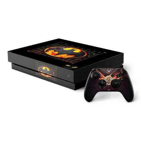DC Comics The Flash Movie: Batman Bloody Logo Xbox One X Bundle Skin