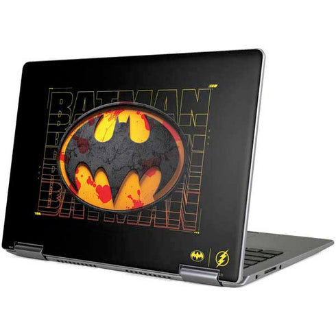 DC Comics The Flash Movie: Batman Bloody Logo Yoga 710 14in Skin