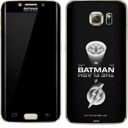 DC Comics The Flash Movie: Batman Flash Future & Past Galaxy S7 Edge Skin