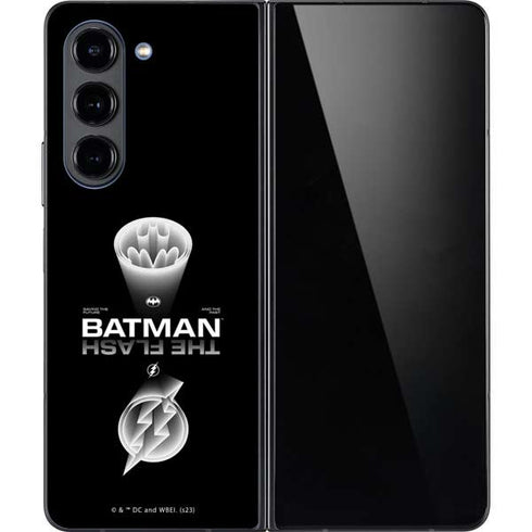 DC Comics The Flash Movie: Batman Flash Future & Past Galaxy Z Fold5 5G Skin