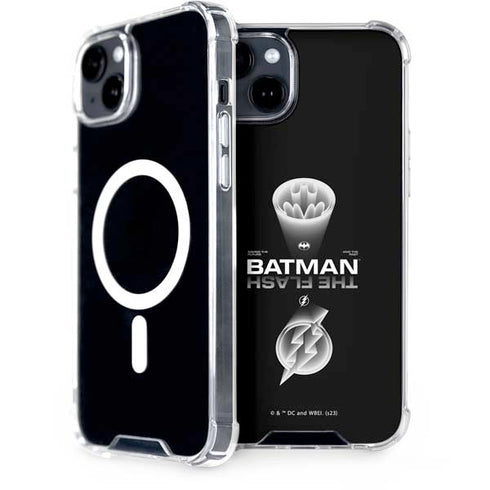 DC Comics The Flash Movie: Batman Flash Future & Past iPhone 15 Plus MagSafe Case