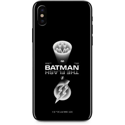 DC Comics The Flash Movie: Batman Flash Future & Past iPhone X Skin
