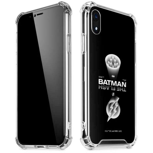 DC Comics The Flash Movie: Batman Flash Future & Past iPhone XR Clear Case