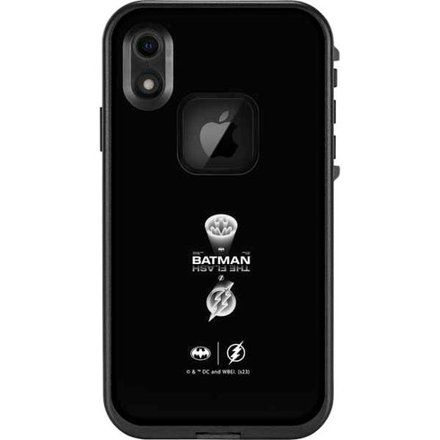 The Flash Movie: Batman Flash Future & Past LifeProof Fre iPhone XR Skin