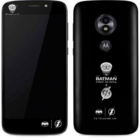 DC Comics The Flash Movie: Batman Flash Future & Past Moto E5 Play Skin