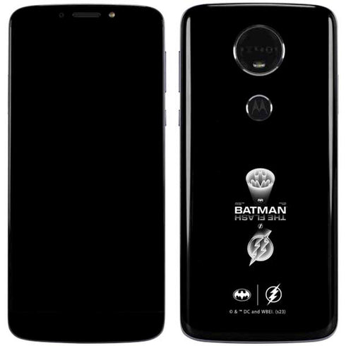 DC Comics The Flash Movie: Batman Flash Future & Past Moto E5 Plus Skin