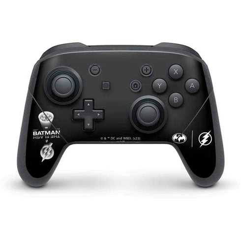 DC Comics The Flash Movie: Batman Flash Future & Past Nintendo Switch Pro Controller Skin