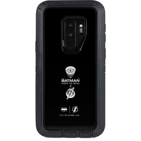 The Flash Movie: Batman Flash Future & Past OtterBox Defender Galaxy S9 Plus Skin