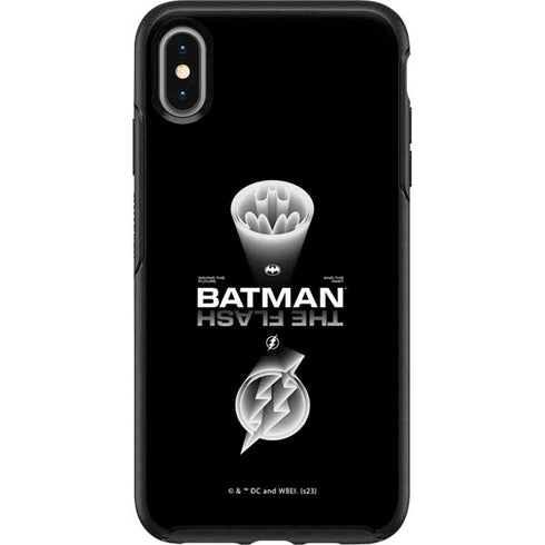 The Flash Movie: Batman Flash Future & Past OtterBox Symmetry iPhone XS Max Skin