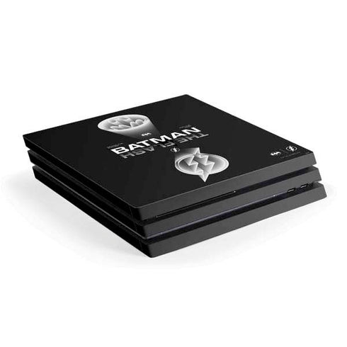 DC Comics The Flash Movie: Batman Flash Future & Past PS4 Pro Console Skin