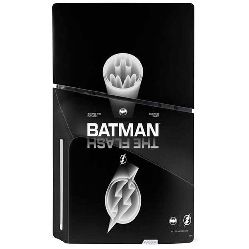DC Comics The Flash Movie: Batman Flash Future & Past PS5 Slim Disk Console Skin