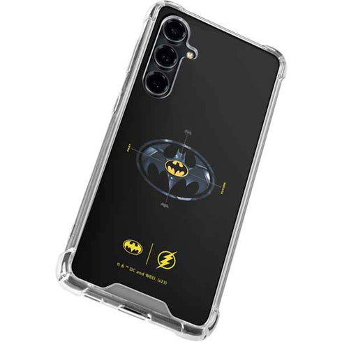 DC Comics The Flash Movie: Batman Multiverse Logos Galaxy S23 FE Clear Case