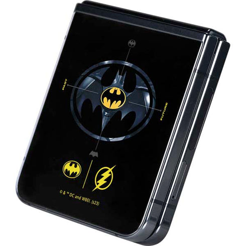DC Comics The Flash Movie: Batman Multiverse Logos Galaxy Z Flip5 5G Skin