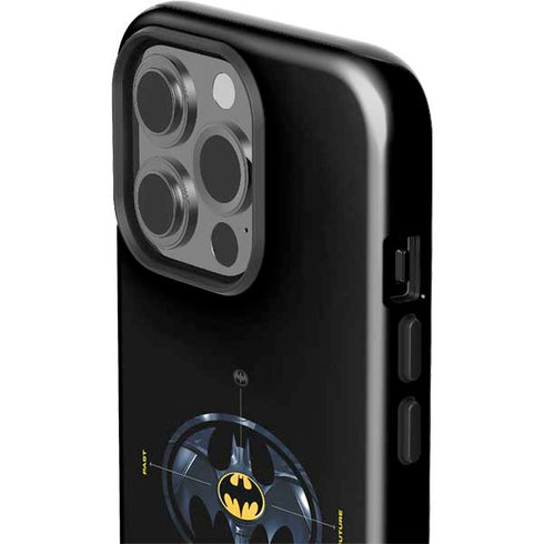 DC Comics The Flash Movie: Batman Multiverse Logos iPhone 15 Pro Impact Case